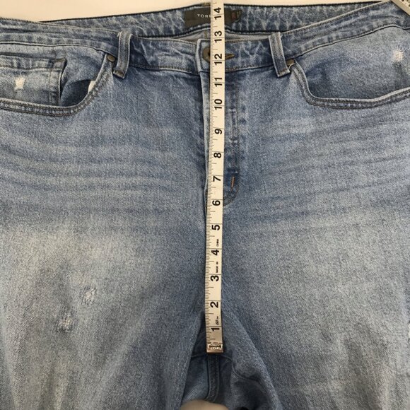 Torrid Stovepipe Straight Classic Denim High Rise Jeans Women's Plus Size 20R - Picture 6 of 11